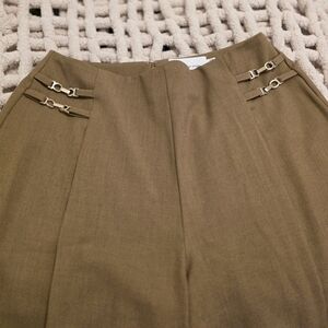 Significant Other Wide Pants with Gold Accents